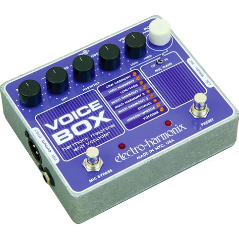 electro-harmonix voice box demo with guitar|harmony box for singing.